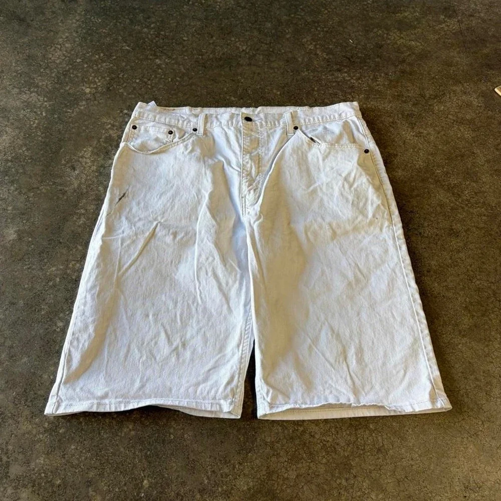 Levi's Y2K Baggy Chino Shorts White Men's 38
